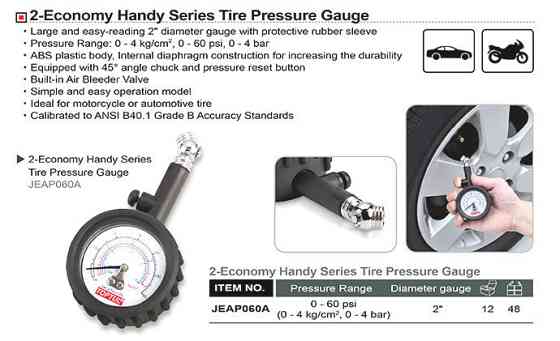 Манометр шинний Toptul JEAP060A Чернігів