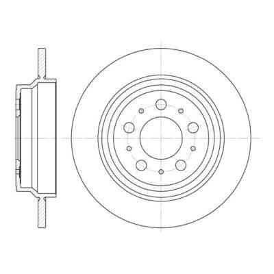 Гальмівний диск REMSA 6620.00 Вінниця