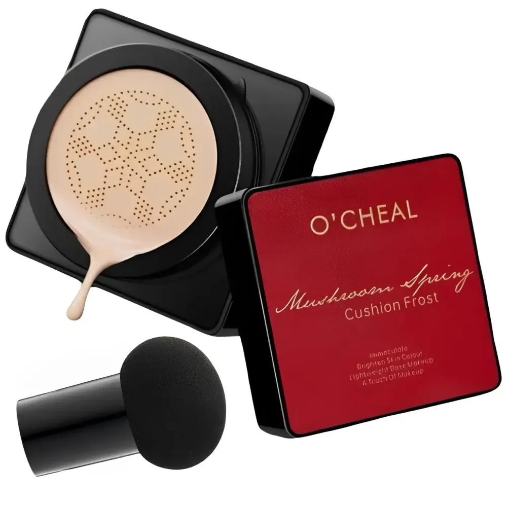 Тональный крем кушон для лица + спонжик Beauty Linasi Red O`CHEAL, Натуральный оттенок Коломия - фото 1