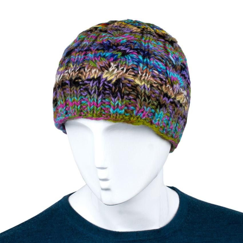 Шапка в'язана вовняна Київ - фото 1