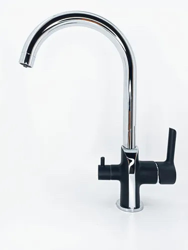 Кухонний змішувач під осмос Mixxus Premium Edem 021 Black латунний колір чорний+хром (MI5925) Чернівці - фото 3