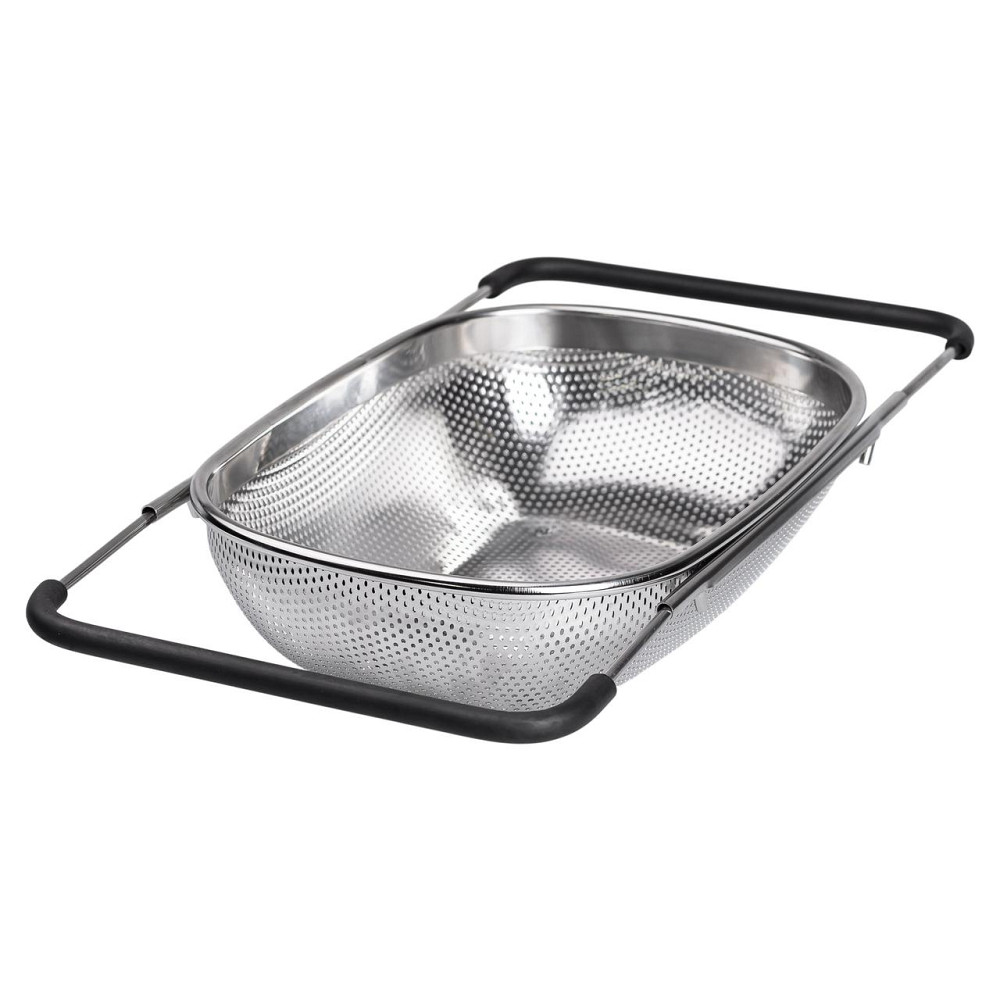 Zhongjing Друшляк сито на раковину для миття овочів та фруктів 36х24х9 см з нержавіючої сталі H Коломыя - изображение 2