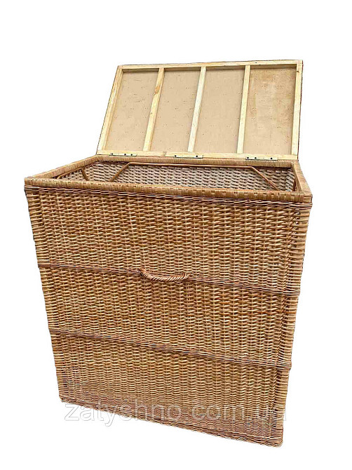 Ящик плетений з лози великий Київ - фото 1