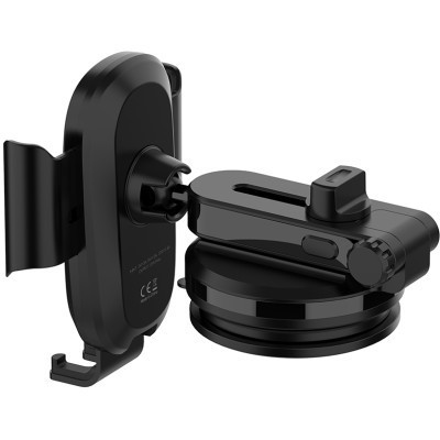 Універсальний автотримач ColorWay Dashboard Car Wireless Charger 15W Black (CW-CHAW037Q-BK) Вінниця - фото 3