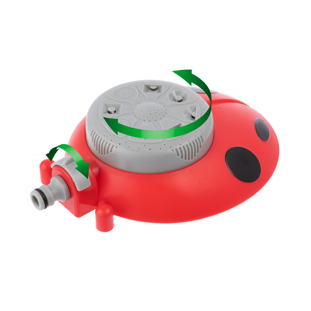 Дощувач на базі "Сонечко", 8 режимів, зона поливу до 5 м, матеріали: PP, ABS INTERTOOL GE-0073 Київ - фото 4