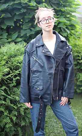 Женская куртка оверсайз Черный S Харьков