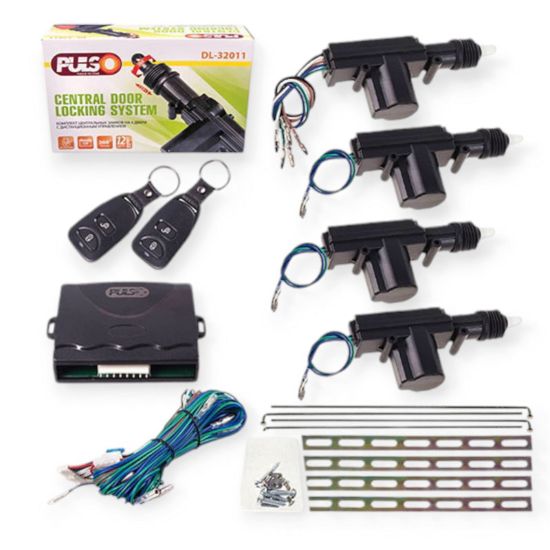 Центральний замок 5 кг пульт (к-кт 4 активатора) Мукачево - фото 1