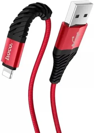 Кабель HOCO COOL DATA CABLE X38 TYPE-C Быстрая зарядка Красный Киев