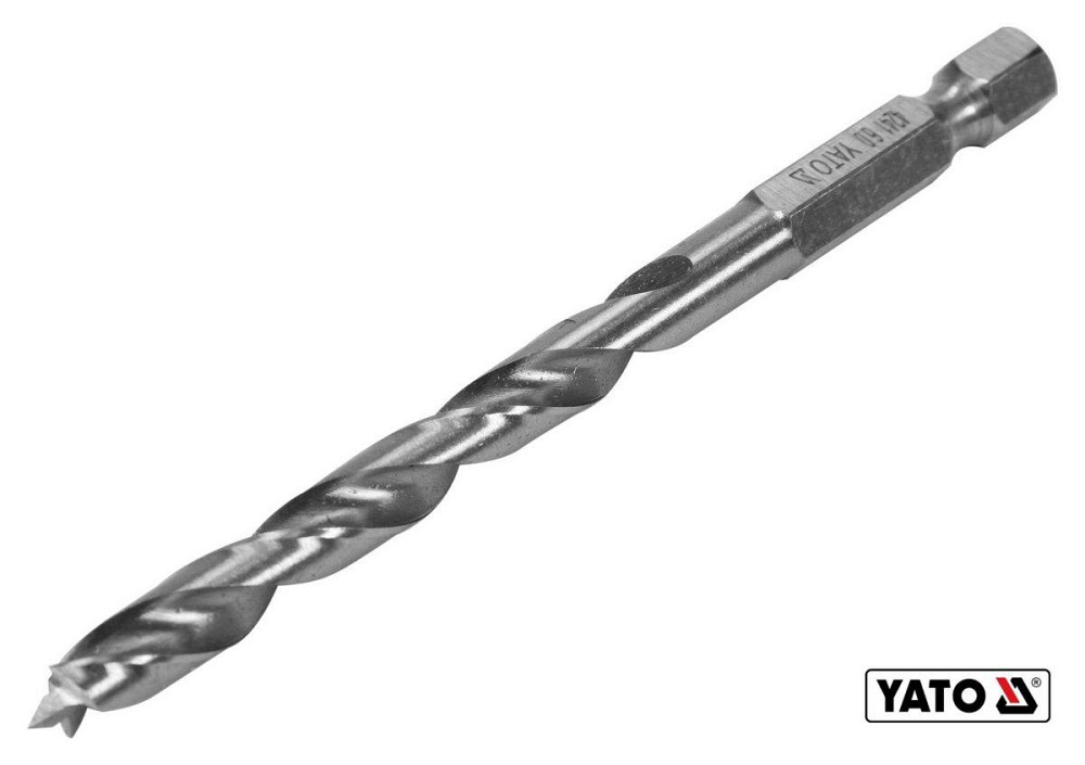 Свердло по дереву YATO : Ø6 x 90/55 мм, хвостовик- HEX 1/4", HSS 4241(DW) Одеса - фото 1