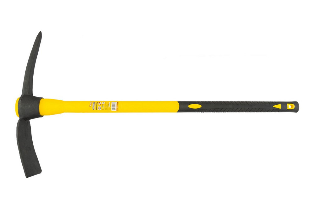 Кайло строительное MASTERTOOL 1800 г ручка фибергласовая HRC45 02-1806 Ровно - изображение 4