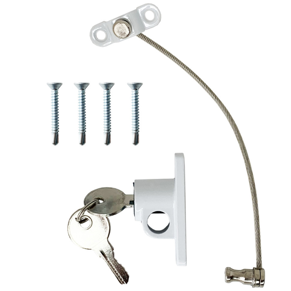 Замок-блокировщик для пластиковых окон MGZ-0809, 2 ключа Винница - изображение 1