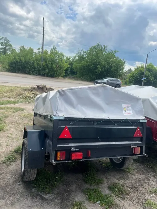 Новий причіп заводу "Дніпро" 150х130х35 від виробника Біла Церква - фото 1