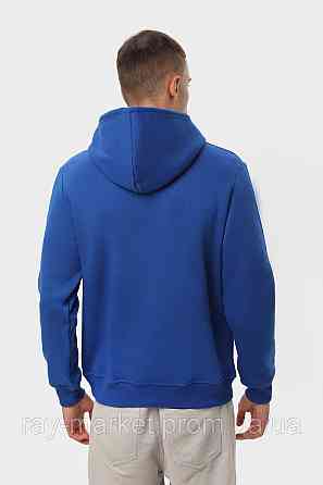 Худі чоловіче базове утеплене RAY BASIC волошкове (U0401M-Royal Blue) Київ
