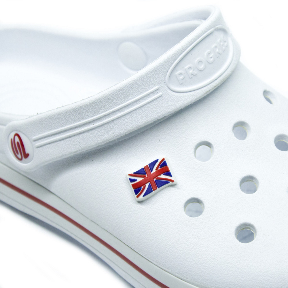 Джибитсы Jibbitz, Украшения для кроксов сабо Флаг Одесса - изображение 3