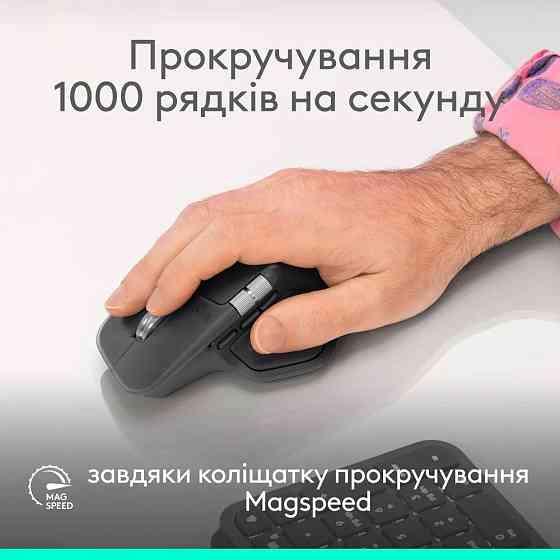 Миша Bluetooth Logitech MX Master 4 Graphite (910-007562) ( 25582 ) Харьков