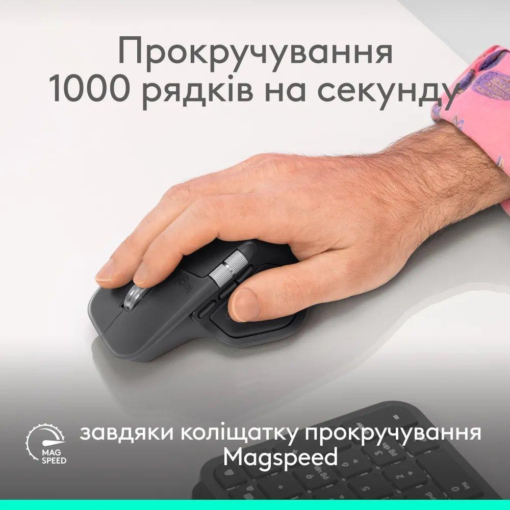 Миша Bluetooth Logitech MX Master 4 Graphite (910-007562) ( 25582 ) Харьков - изображение 5