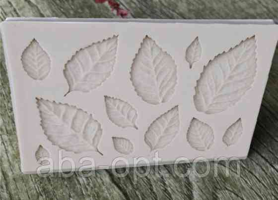 Молд силіконовий 9,5 х 6 см Листя (шт.) Одеса