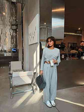 Жіночий стильний повсякденний костюм турецька віскоза Меланж, 46/48 Одеса