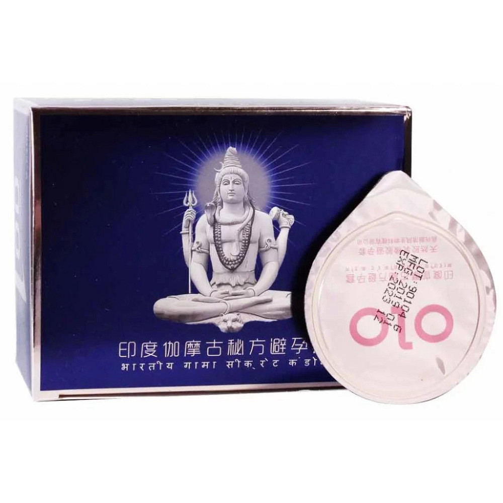 Презервативи Olo BLUE Budda 10шт ультратонкі, гіалуронова пролонгуюча змазка Sex Aura Київ - фото 1