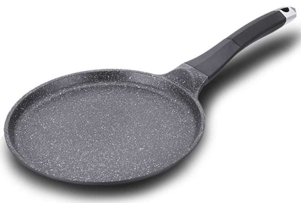 Кухонная Сковорода для блинов ,диаметр 28 см Royalty Line RL-CP28M Мраморное покрытие Нововолынск - изображение 2