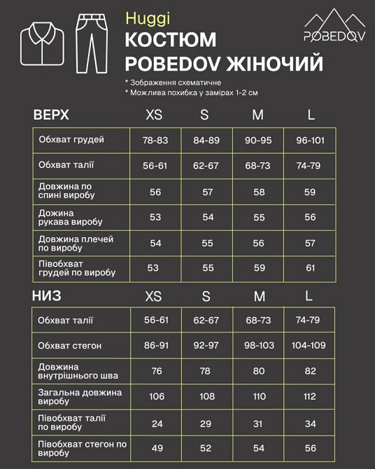 Шоколадний костюм зимовий флісовий. Жіночий теплий костюм Pobedov Huggi жіночий Київ - фото 9