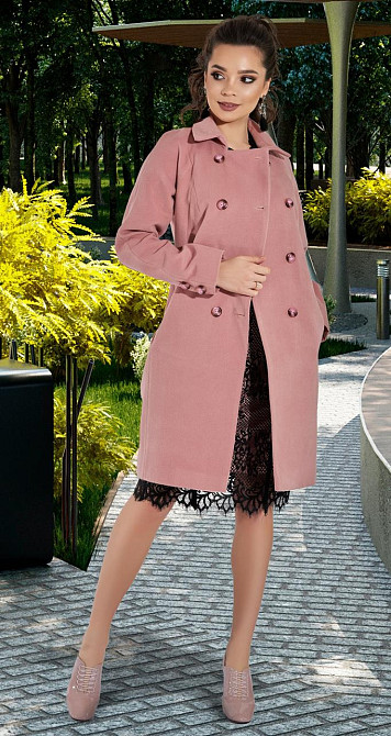 Двобортне пальто Київ - фото 4