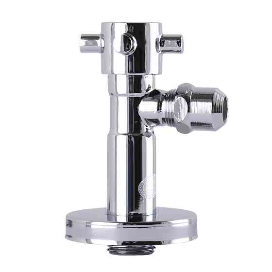 Кран напівобертовий кутовий з цангою SOLOMON 1/2″х 3/8″ Retro 7077 Луцк