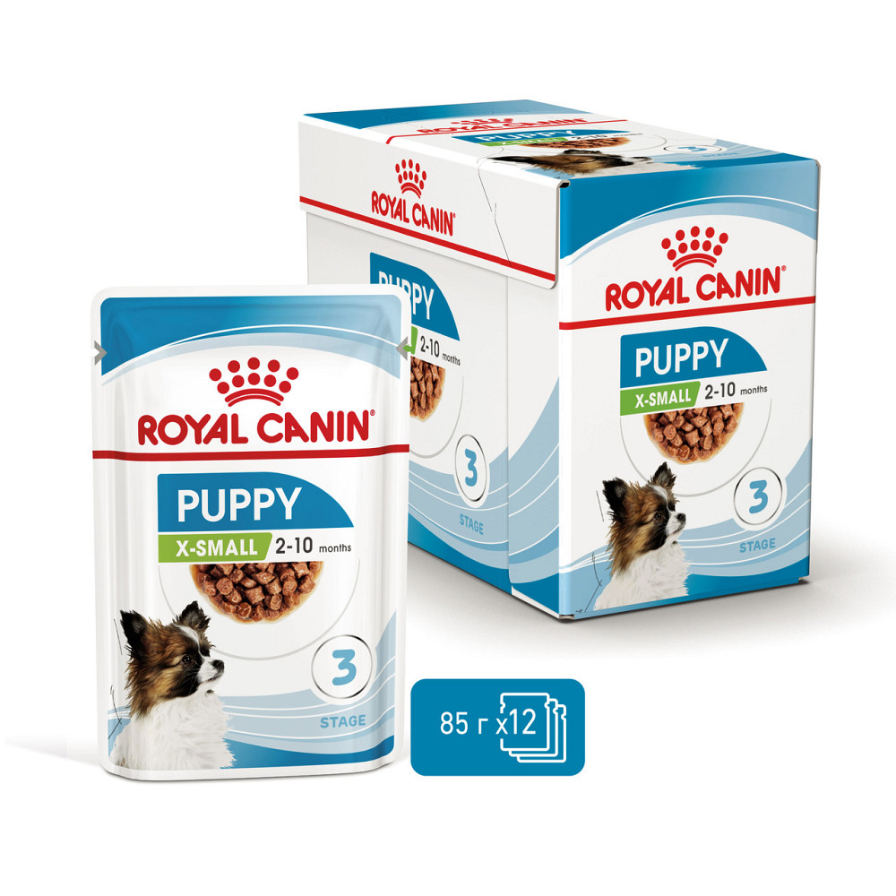 Вологий корм для цуценят ROYAL CANIN XSMALL PUPPY 0.085 кг Київ - фото 8