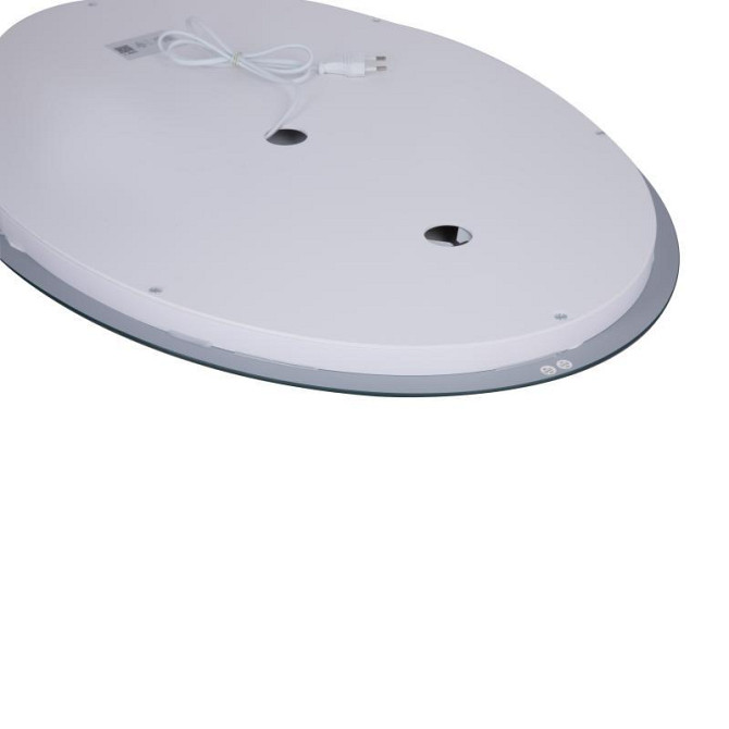 Дзеркало овальне для ванної Lidz Vida 700х500 з LED-підсвіткою Touch, з антизапотіванням, LD78LF5070 Харків - фото 6