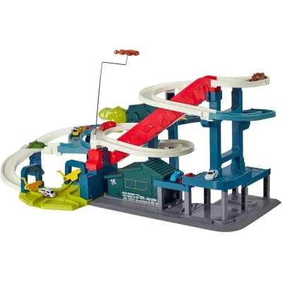 Игровой набор ZIPP Toys Dino автотрек-городская развязка электрический, 8 машинок (6603A) Винница - изображение 9