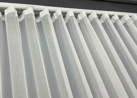 Тюль фактурний жакард колір молочний 1989т Київ