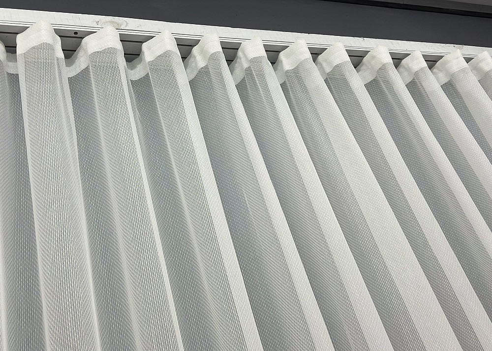 Тюль фактурный жаккард цвет молочный 1989т Киев - изображение 5