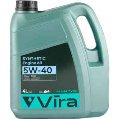 Моторна олива VIRA Synthetic 5W-40 4 л (VI0354) Вінниця