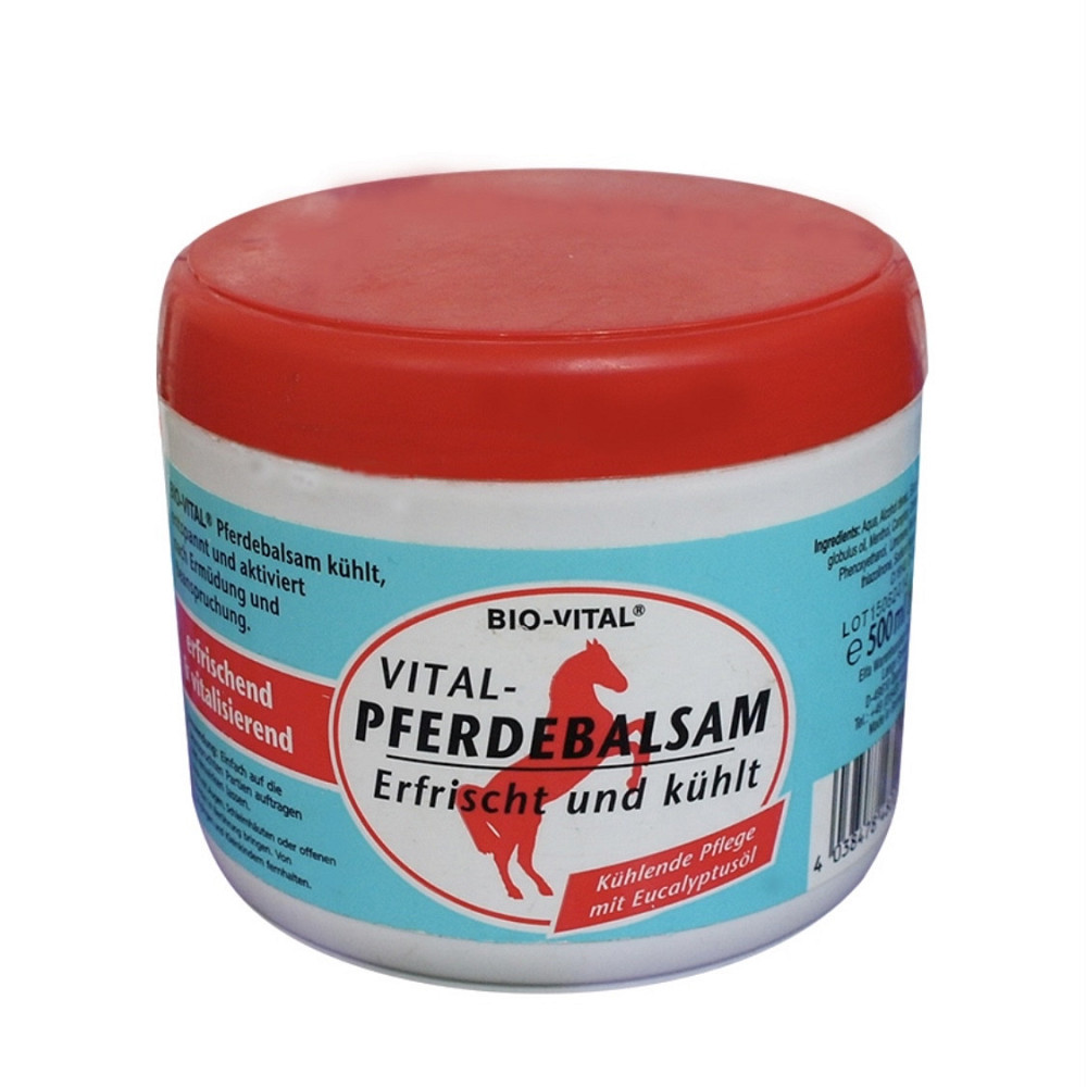 Коняшиний гель бальзам кінський BIO-VITAL для суглобів і тіла 500 мл охолоджувальний Pferdebalsam си Виноградів - фото 2