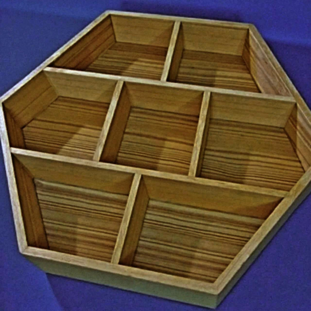 Менажниця дерев'яна "Сонора" тектона Миколаїв - фото 1