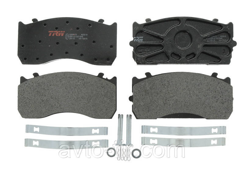 Колодки тормозные MB Atego, MAN 0014212510 81508205085 0014212610 0034206620 0034207220 0034207320 Луцк - изображение 1
