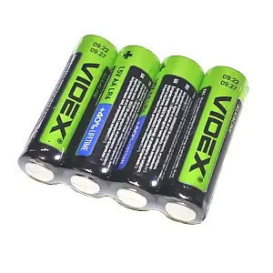 Батарейка AA LR6 Videx Turbo Alkaline лужна 1.5В, надійне джерело живлення для техніки та іграшок Київ - фото 2