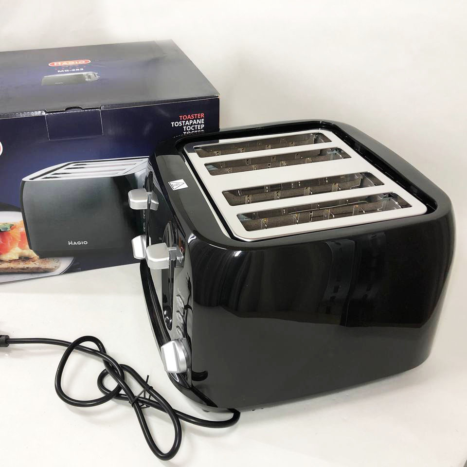Маленький тостер Magio MG-283 1400Вт 4 тости, Тостер с пластиковым корпусом кухонный QD-47 Львов - изображение 17