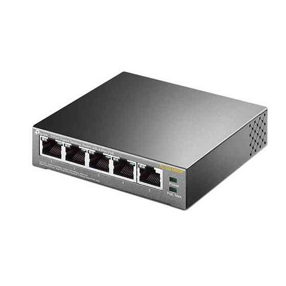 PoE-комутатор TP-Link TL-SG1005P 5-портовий з 4 PoE+ портами некерований Киев