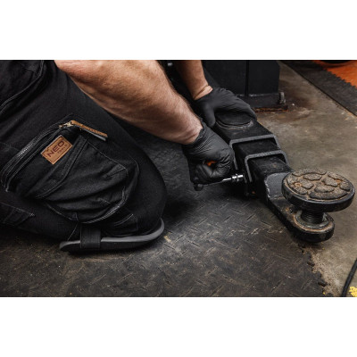 Наколінники захисні Verto садові, піна EVA, 18.5х13см, чорний (97H201) Вінниця - фото 3