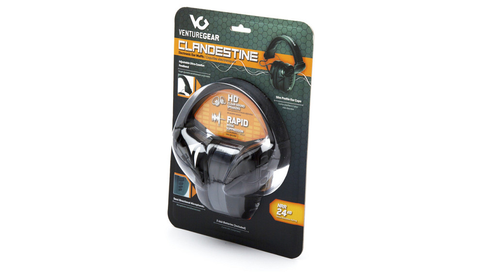 Активні навушники протишумні захисні Venture Gear Clandestine NRR 24dB (колір графіт) Запоріжжя - фото 7