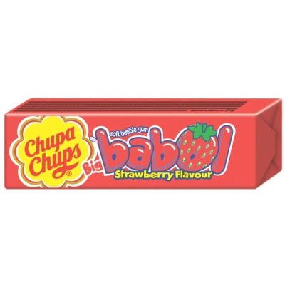 Жувальна гумка Chupa Chups Big Babol Полуниця 27.6 г (80759102) Вінниця - фото 1