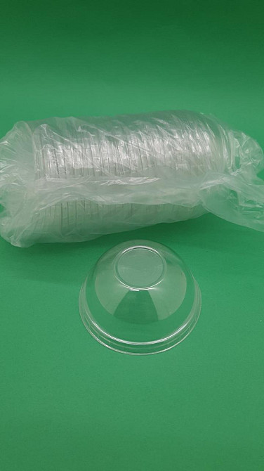 Кришка купольна без отвору для склянки РЕТ (200,300,420,500) (50 шт.) Харків - фото 6