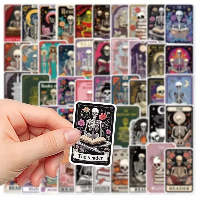 Набір стікерів “Таро Рідер” – 50 шт готичних наліпок у стилі Tarot Київ - фото 5