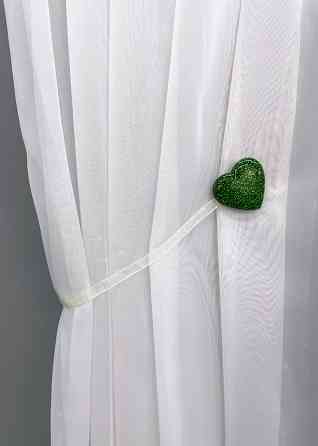 Магніти для штор і гардин Танго набір 2 шт Зелений (81-181) Київ