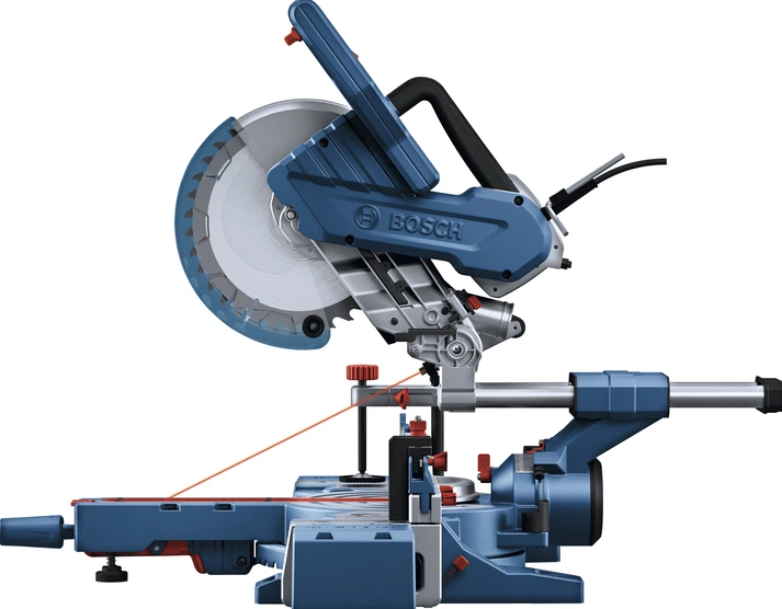 Торцювальна пила Bosch Professional GCM 254 D 1800 Вт, диск 254 мм, лазер, протяжка 310 мм Київ - фото 3