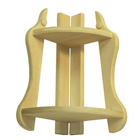 Угловая настенная полка 