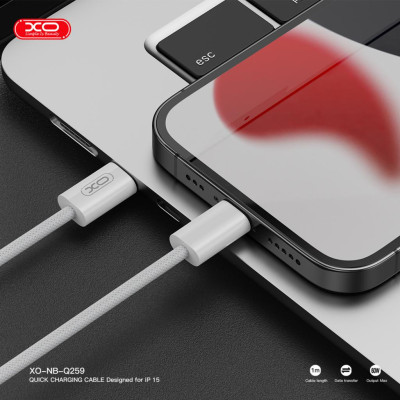 Дата кабель USB-C to USB-C NB-Q259 60W White XO (XO-NB-Q259-WH) Винница - изображение 6