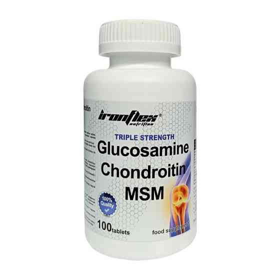 Triple Strength Glucosamine Chondroitin MSM (100 tabs) Луцк