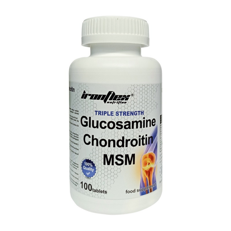 Triple Strength Glucosamine Chondroitin MSM (100 tabs) Луцк - изображение 1